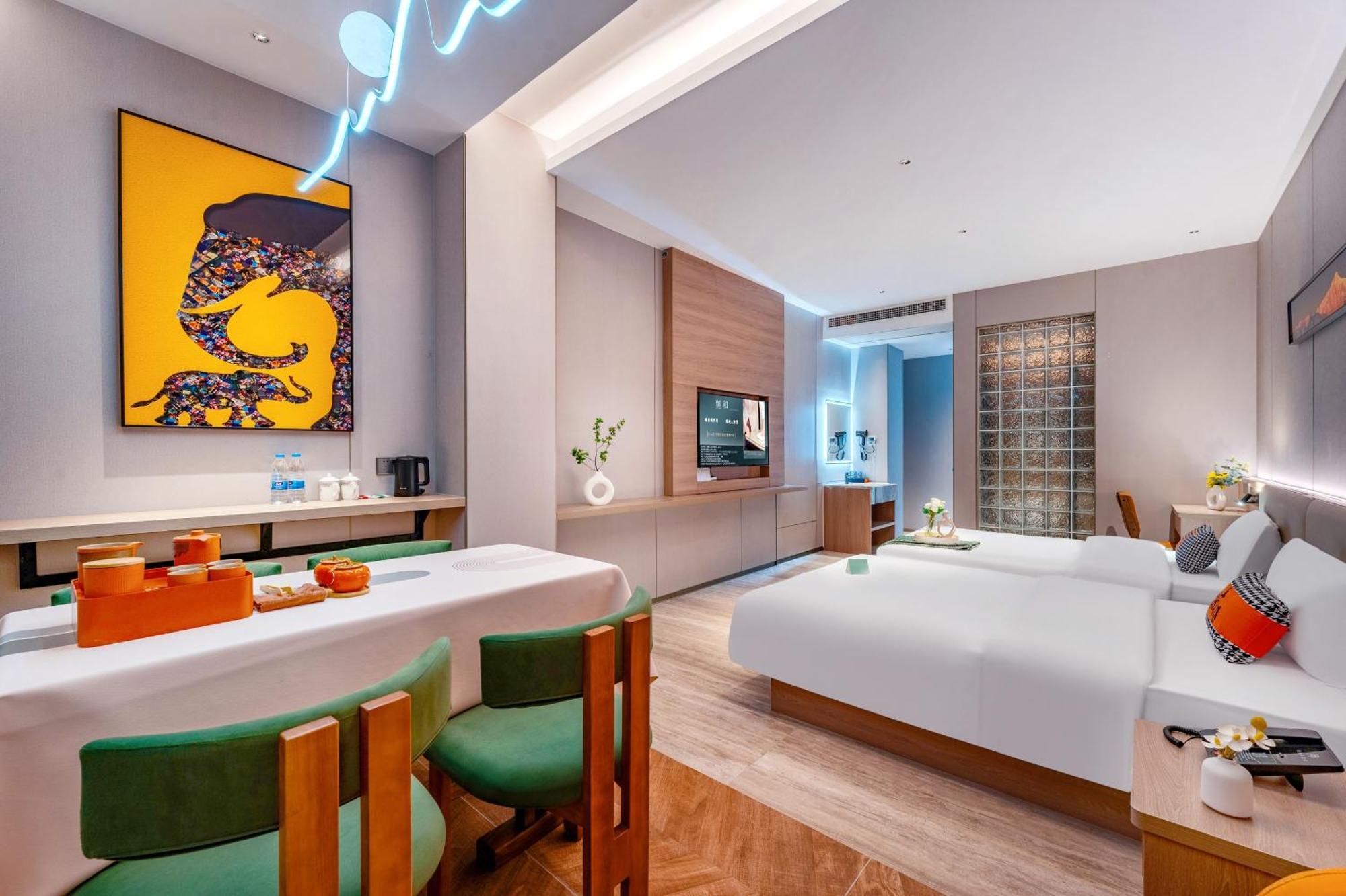 Henghe Selected S Design Hotel - Flagship Store Of Guangzhou Baiyun Railway Station International Convention Center--Reputation Preferred Exteriér fotografie